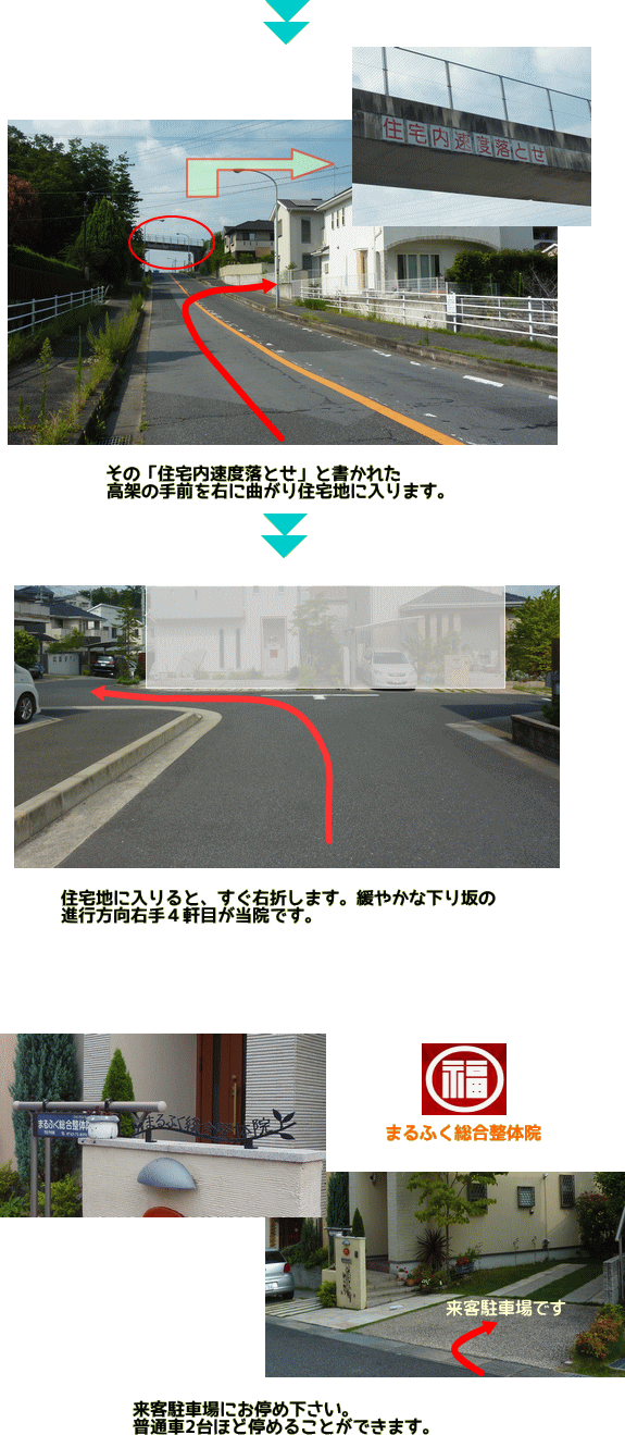奈良・生駒の整体スクールアクセス　行き方5　目的地
